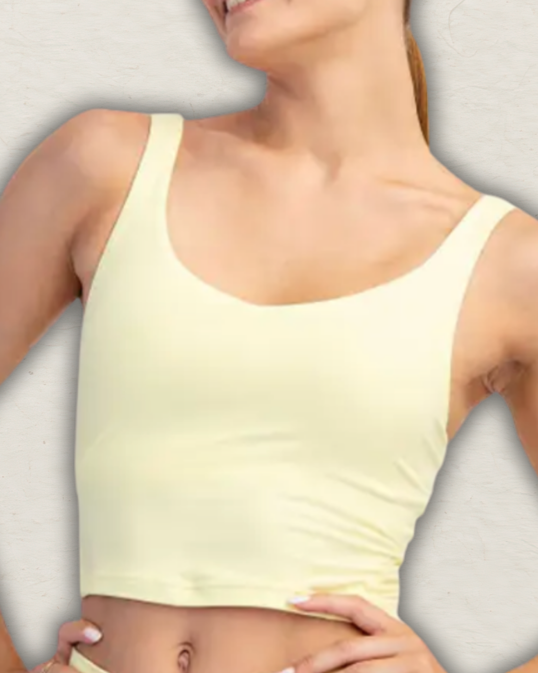 V Neck Yoga Top