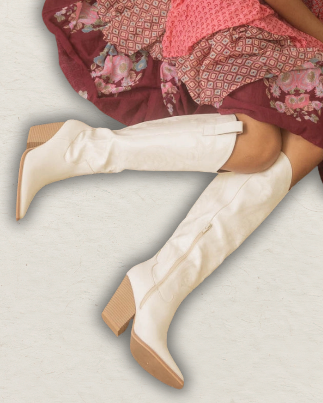 The Astrid | Knee High Cowboy Western Boot