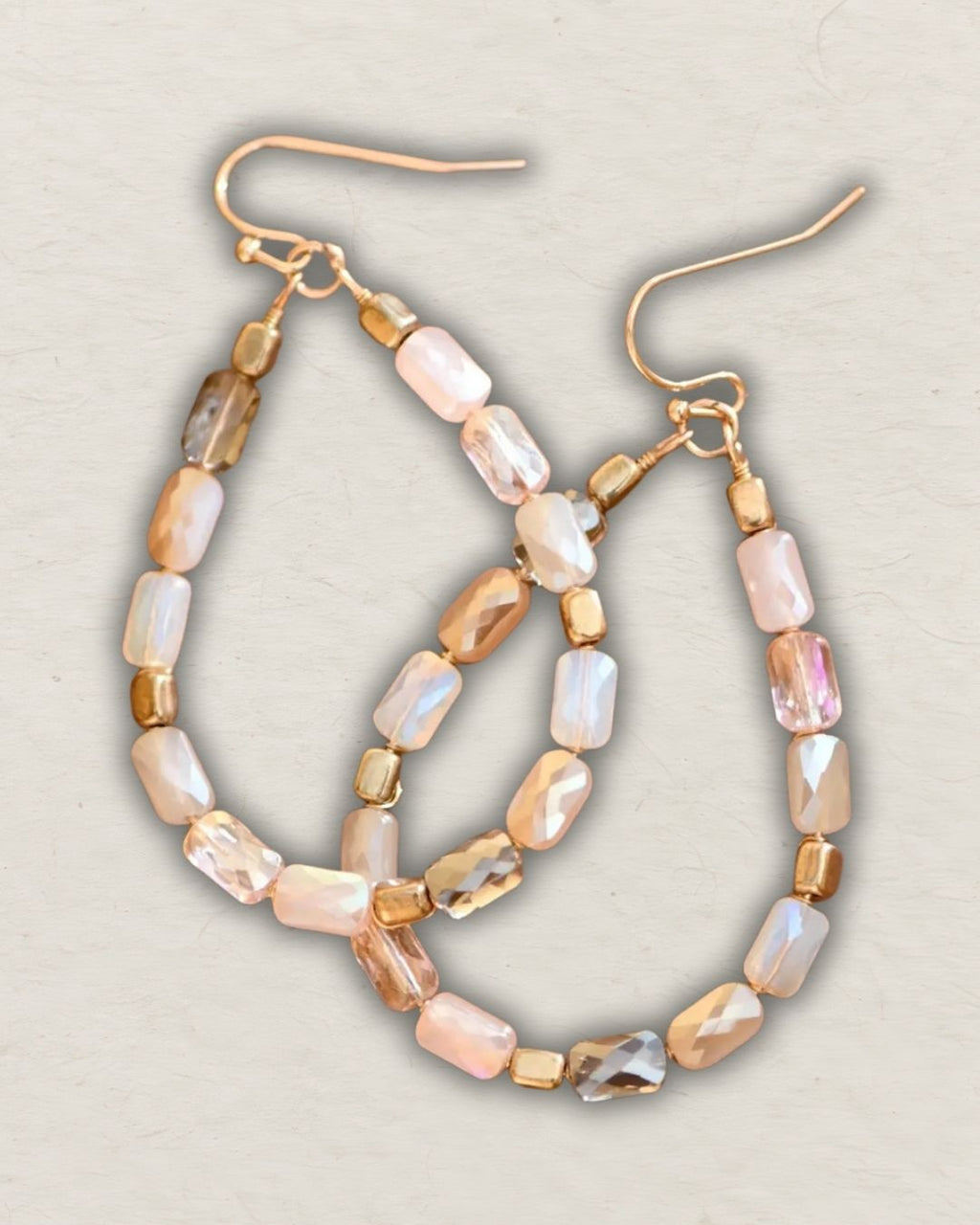 The Crystal Teardrop Earrings