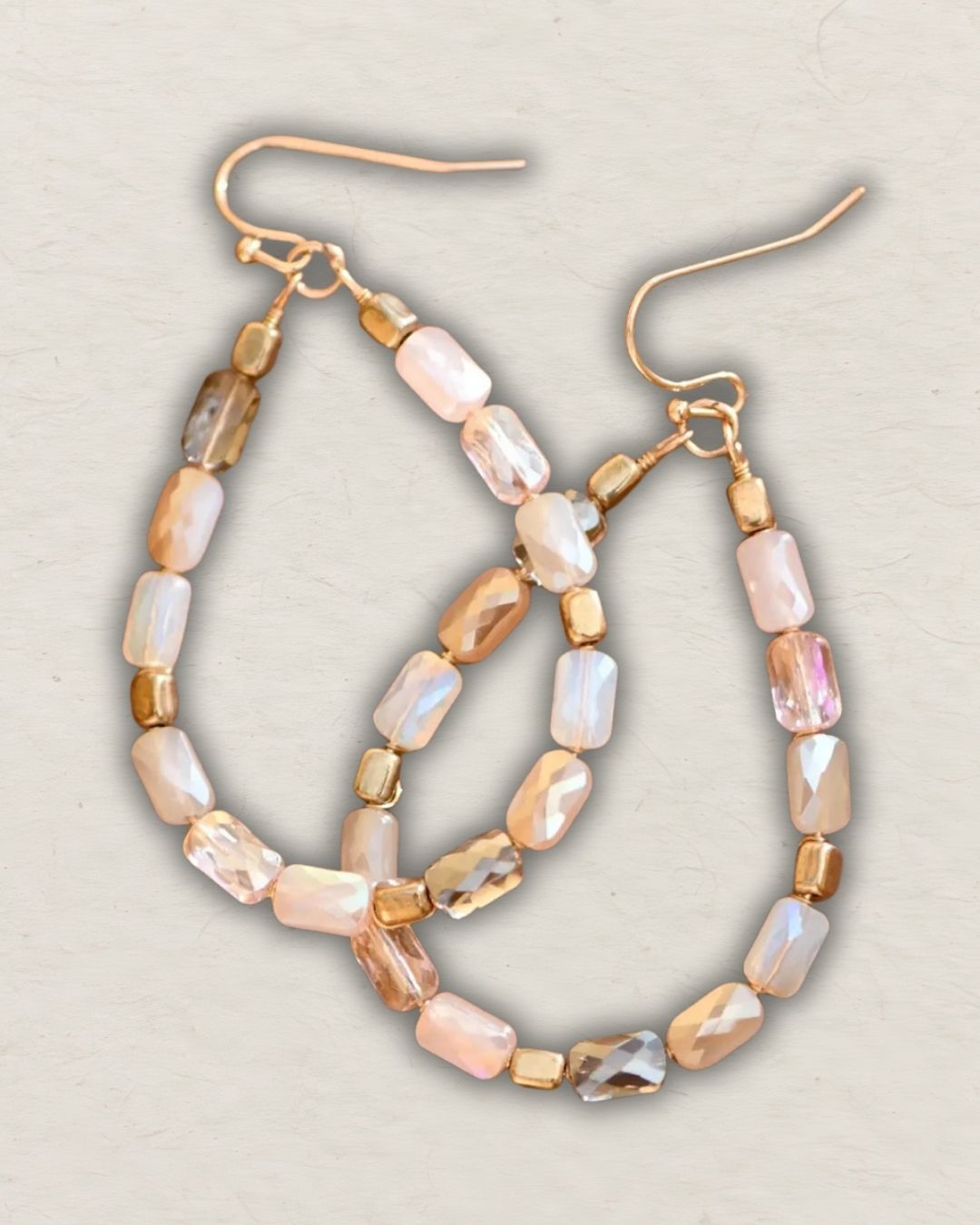 The Crystal Teardrop Earrings