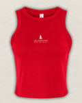 The American Original Ribbed Racer Tank