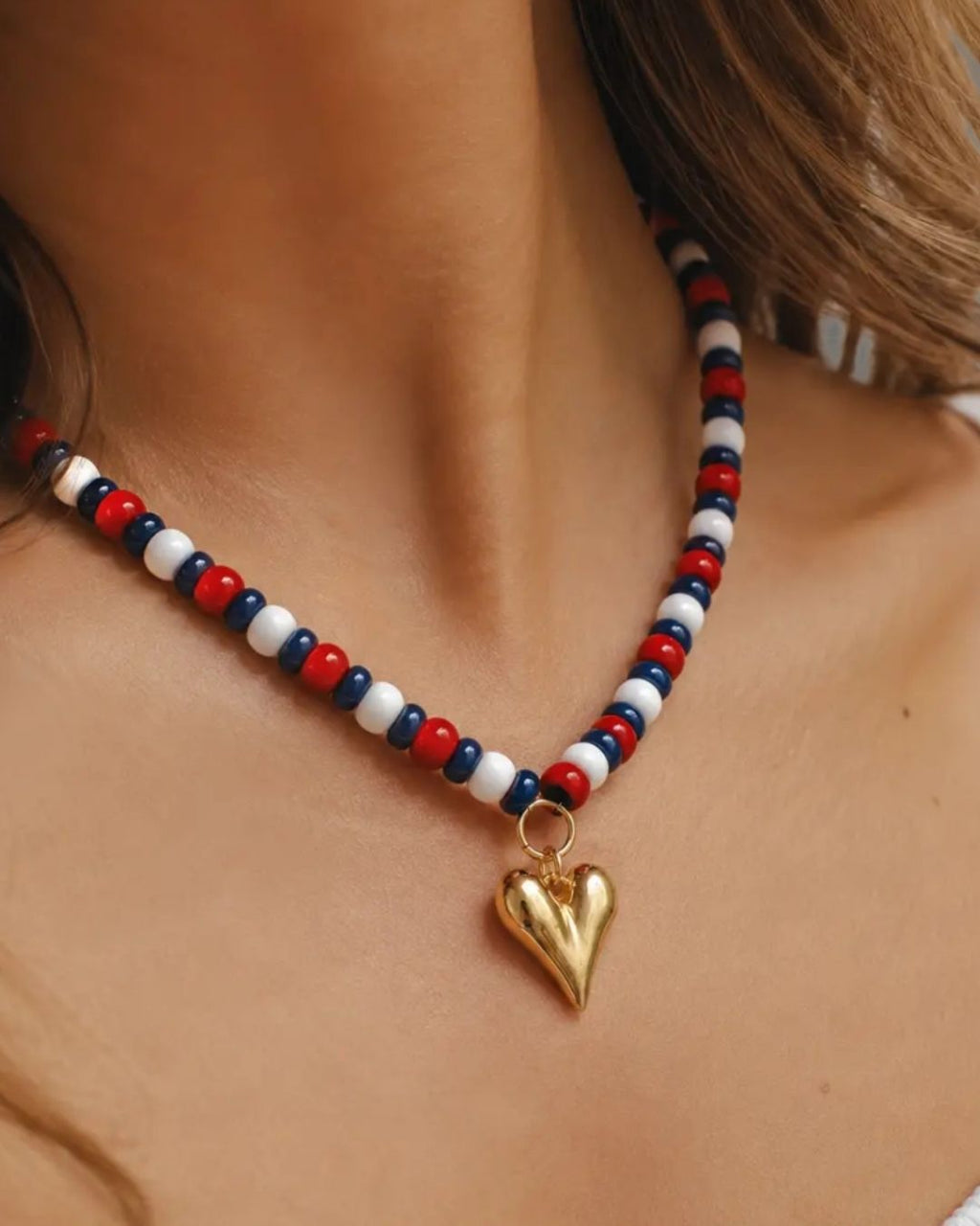 The Americana Heart Necklace