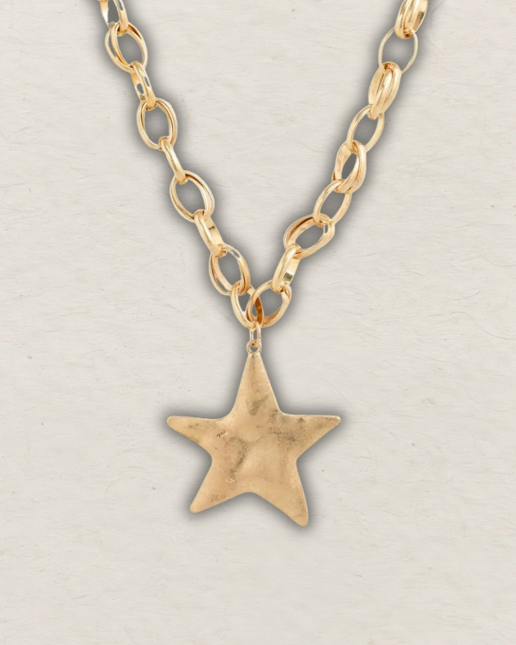 The Gold Star Pendant Necklace