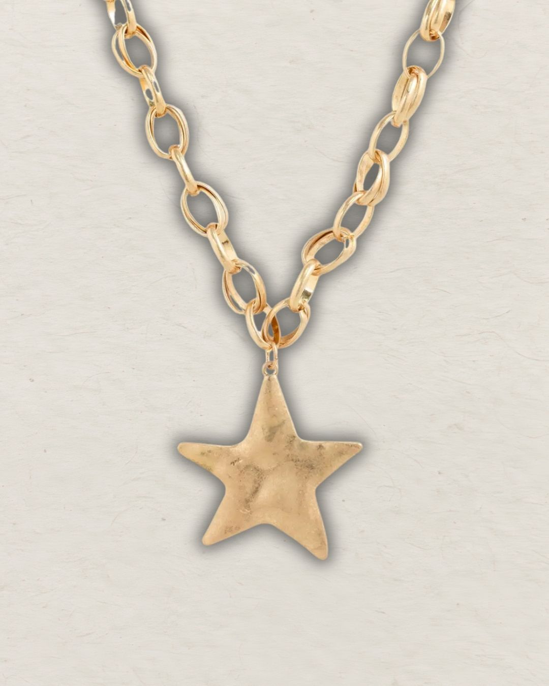 The Gold Star Pendant Necklace