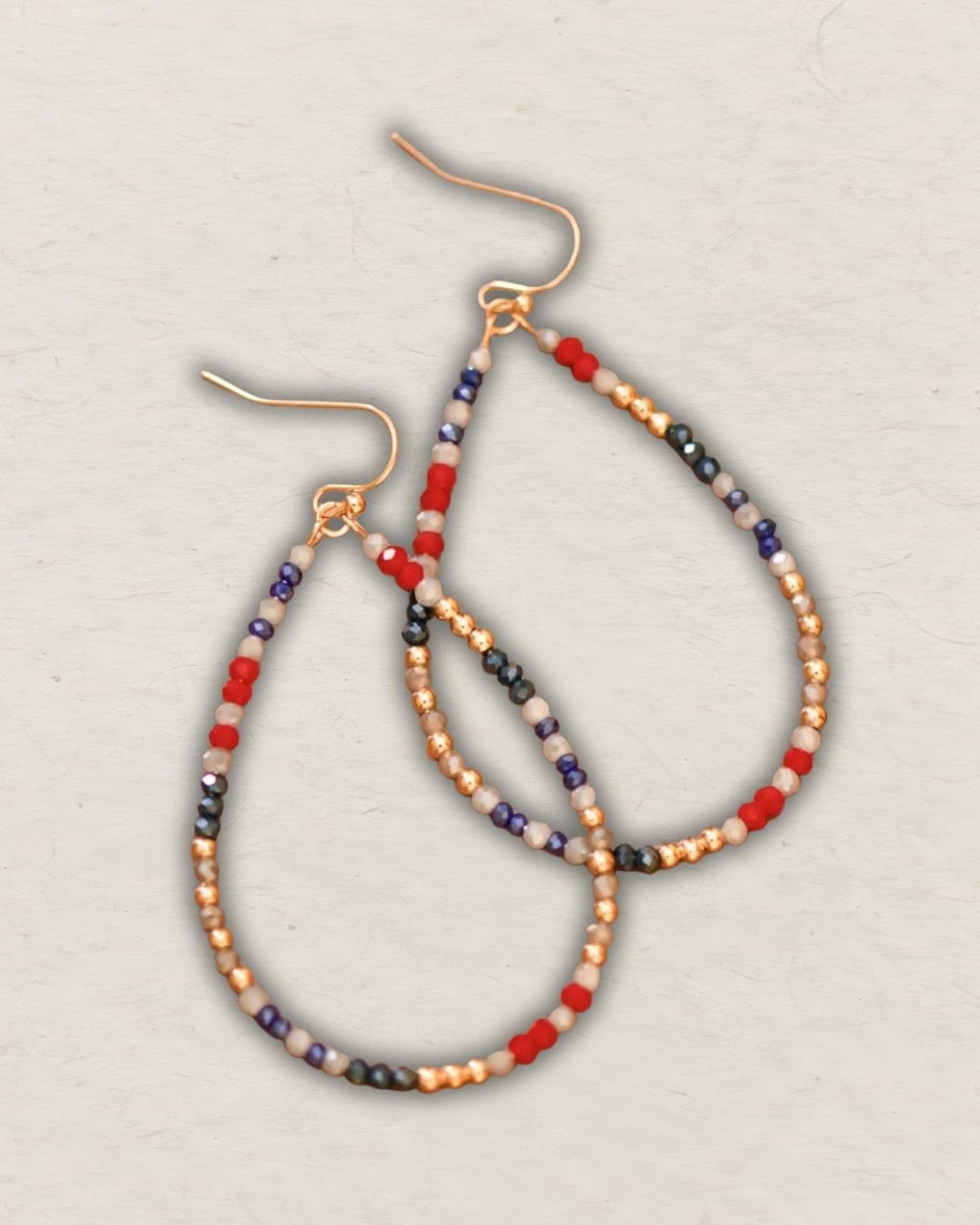 The Crystal Teardrop Earrings