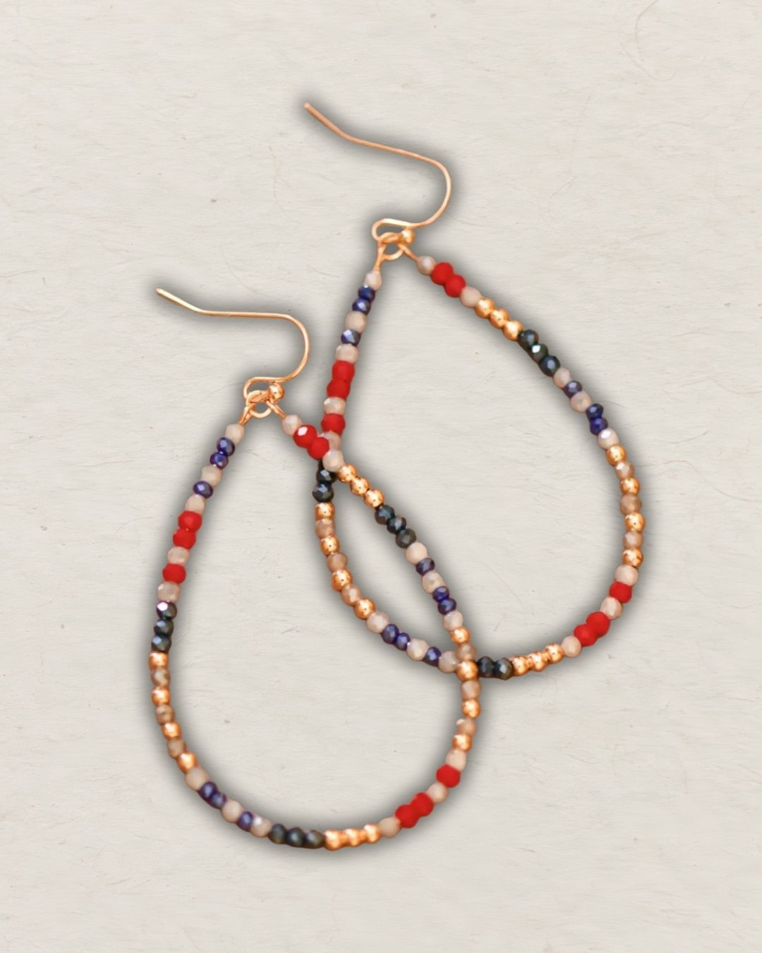 The Crystal Teardrop Earrings