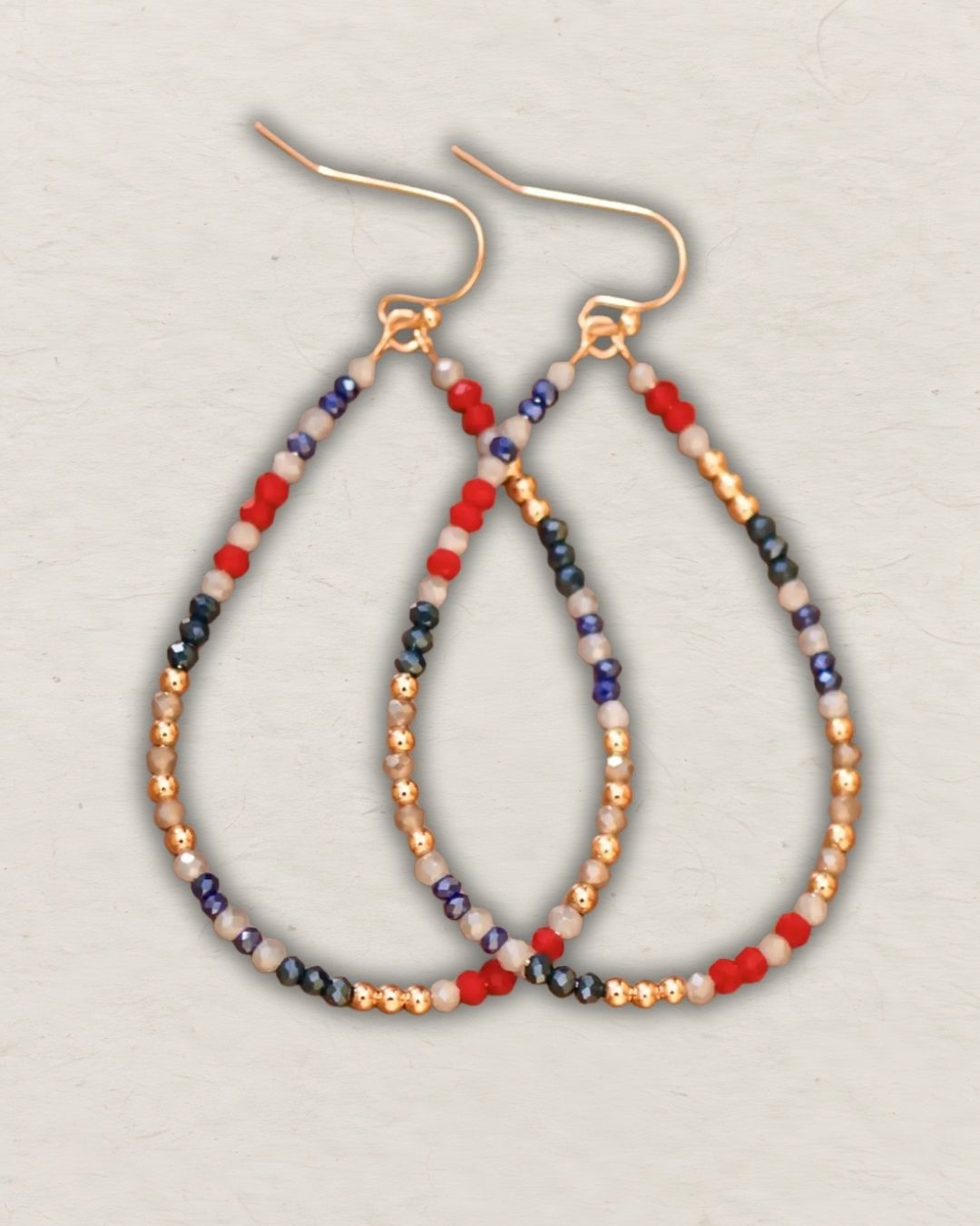 The Crystal Teardrop Earrings